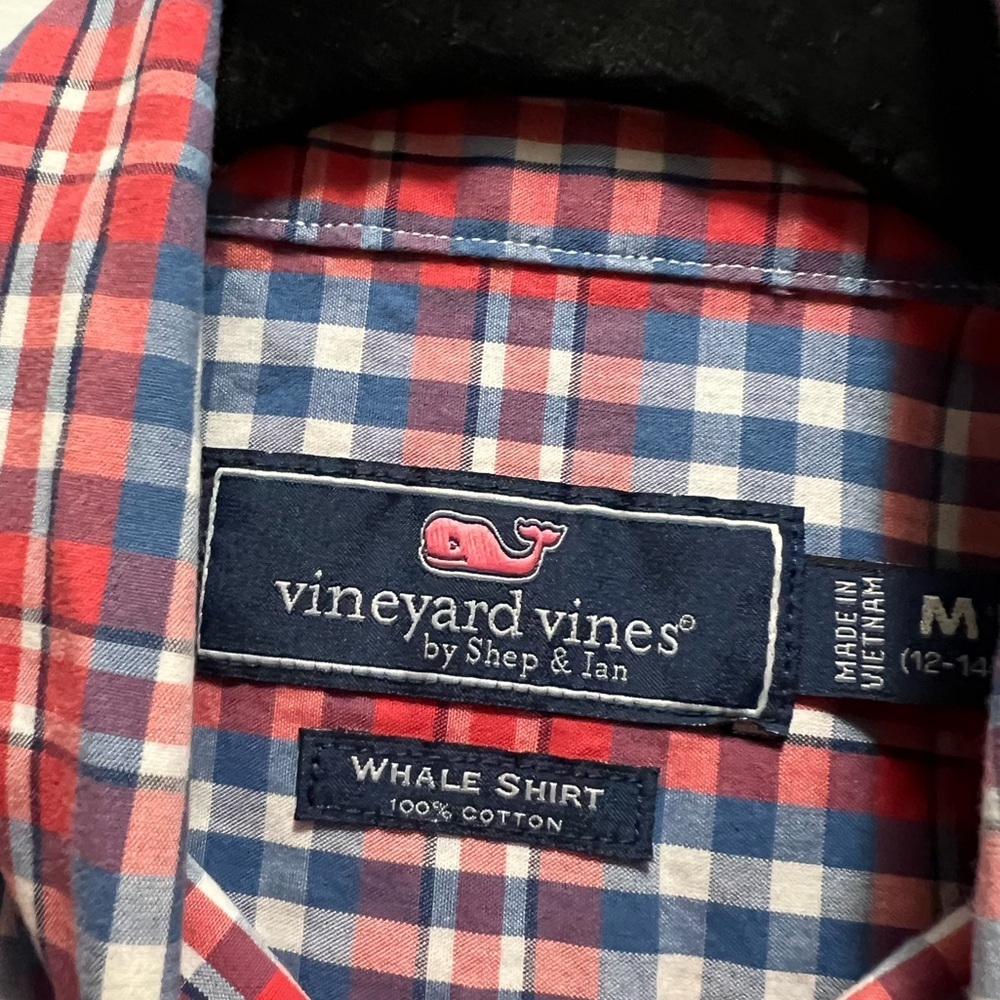 Set of 3 Boy’s Vineyard Vines Button Down Dress Shirts Size Medium 12-14 - Picture 5 of 12